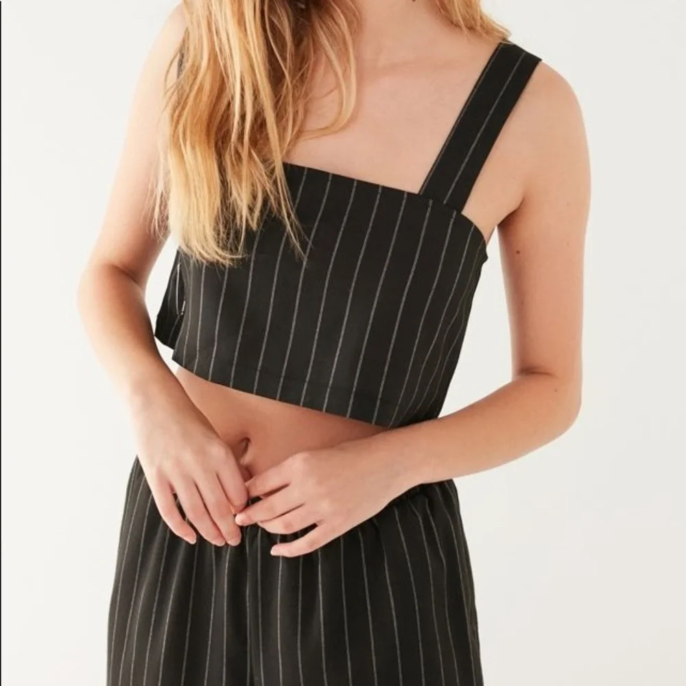 Lucca Couture pinstripe matching set - Picture 2 of 3